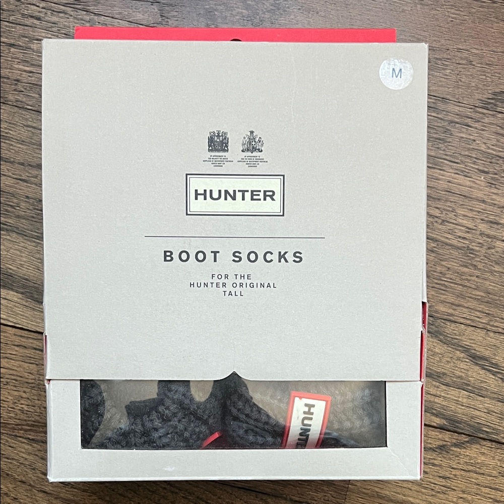 Hunter Dark Grey Boot Socks for Original Tall